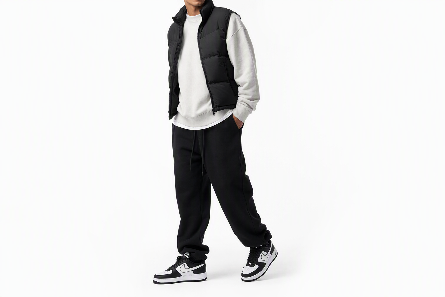 Order Nike Air Force 1 ''07 ''Panda'' Schwarz Weiß Herrenschuhe DV0788-001
