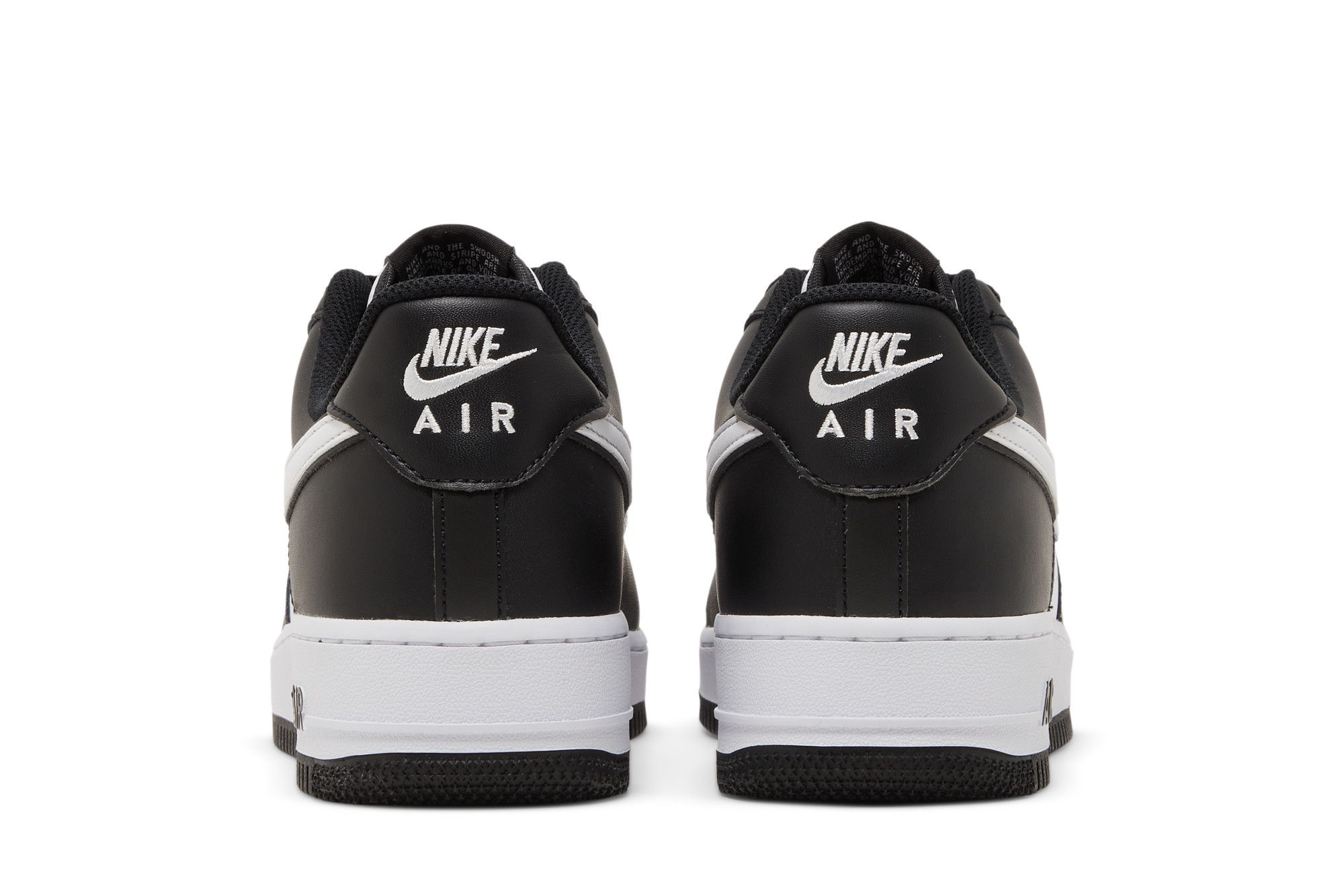 Sizing Nike Air Force 1 ''07 ''Panda'' Schwarz Weiß Herrenschuhe DV0788-001