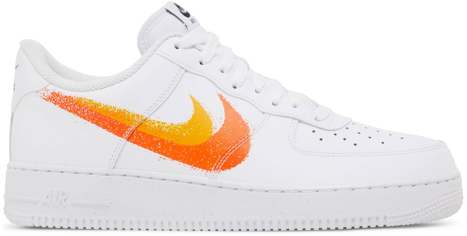 All orange air force 2025 ones