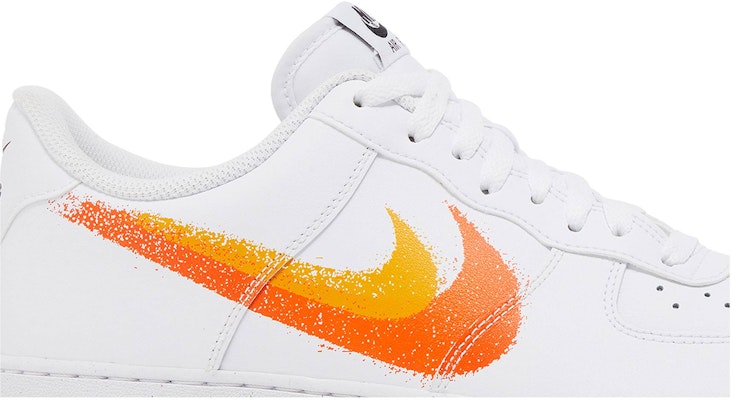 Air force 1 with orange swoosh best sale