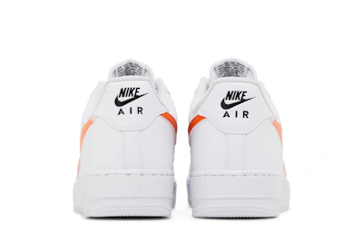 Nike Air Force 1 '07 'Spray Paint Swoosh - Safety Orange' FJ4228-100