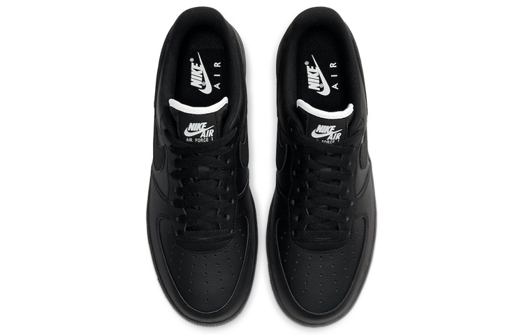 Lookbook Nike Air Force 1 '07 'Triple Black' Hitam Penuh CJ1607-001