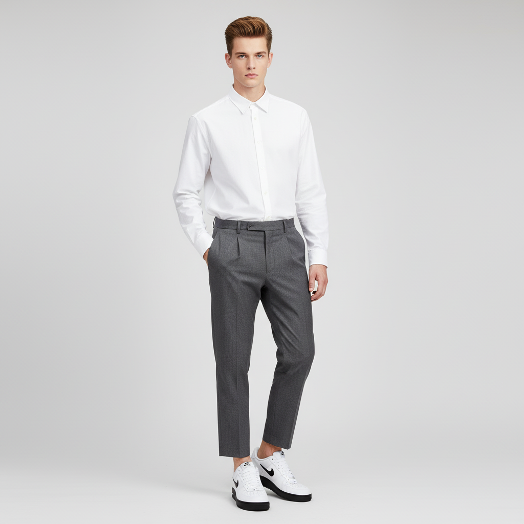 Lookbook Nike Air Force 1 '07 'Putih Hitam Jewel' HQ3826-100