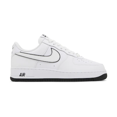 Nike Air Force 1 '07 'White Black Outline'