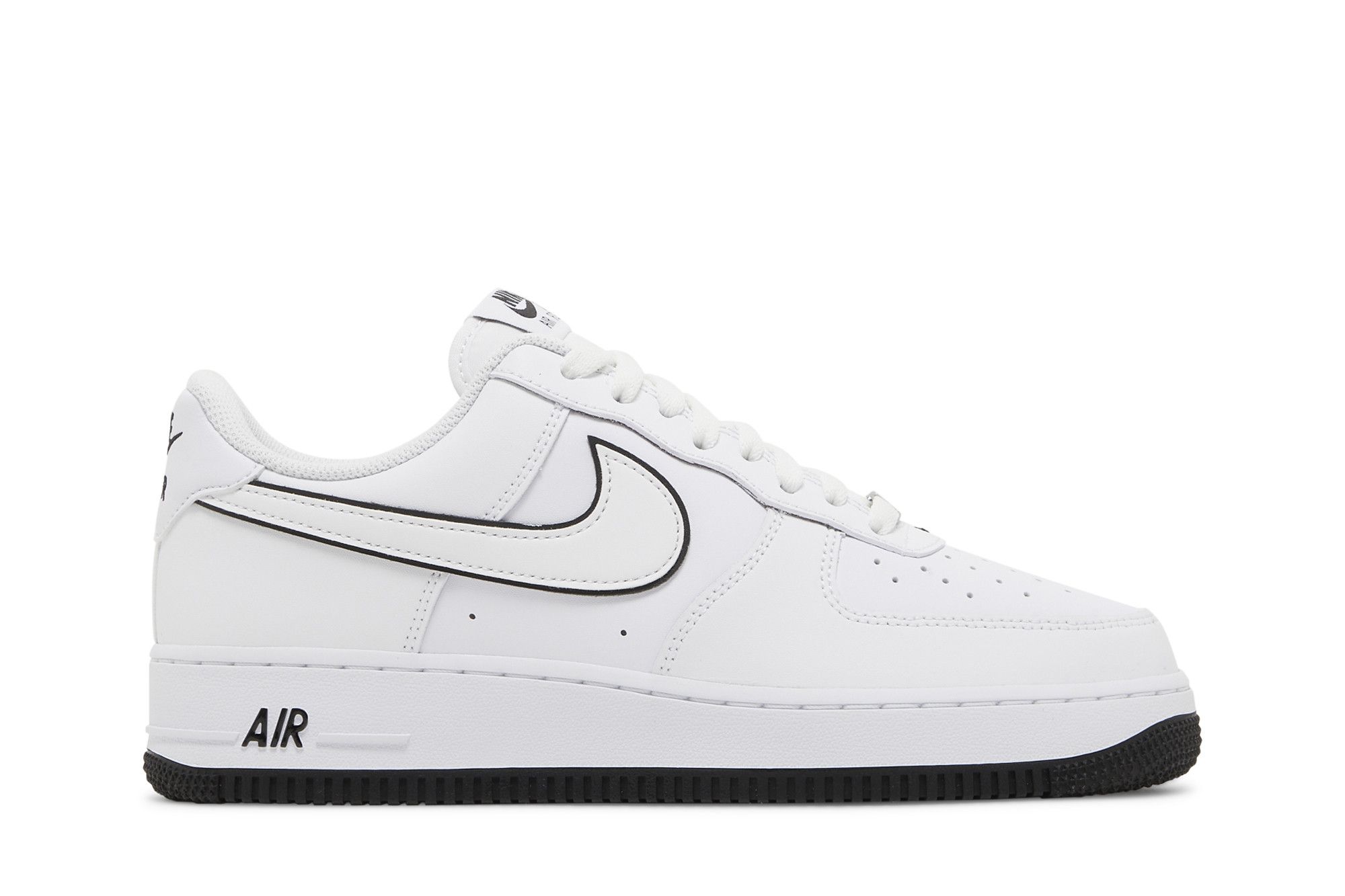 Buy Nike Air Force 1 '07 'Putih Hitam Garisan' DV0788-103