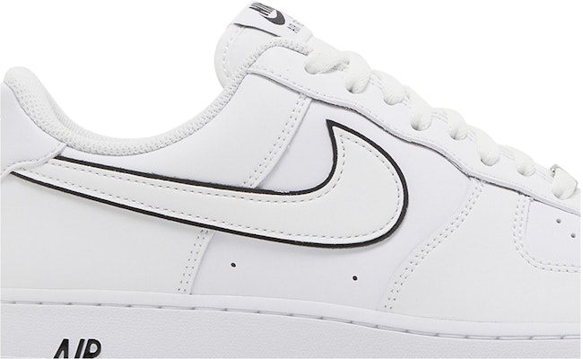 Nike Air Force 1 '07 'Blanco Negro Contorno' DV0788-103 Shop Nike Air Force 1 '07 'Blanco Negro Contorno' DV0788-103