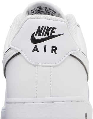 Nike Air Force 1 '07 'Blanco Negro Contorno' DV0788-103 1