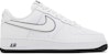 Nike Air Force 1 '07 'Putih Hitam Garisan' DV0788-103