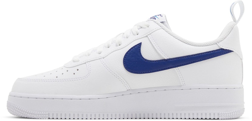 Nike Air Force 1 '07 'White Deep Royal Blue' HF3836-100 Lookbook Nike Air Force 1 '07 'White Deep Royal Blue' HF3836-100