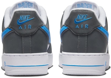 Nike Air Force 1 Low 潮流休閒 低筒 板鞋 男款 灰白藍 Purchase Nike Air Force 1 Low 潮流休閒 低筒 板鞋 男款 灰白藍