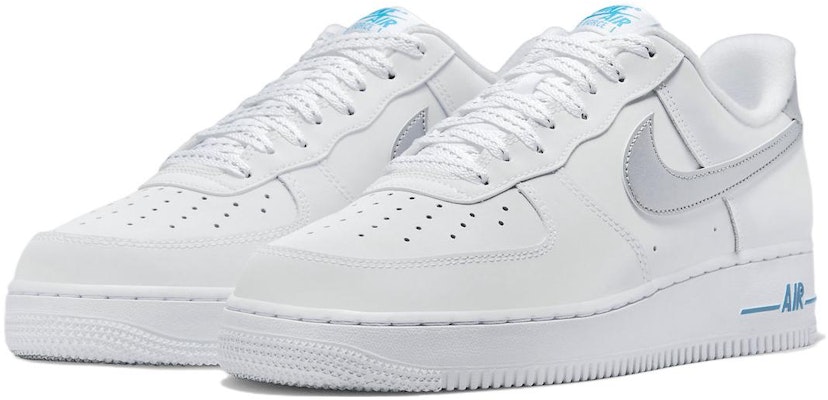 Nike Air Force 1 '07 'White Laser Blue' DR0142-100 Lookbook Nike Air Force 1 '07 'White Laser Blue' DR0142-100