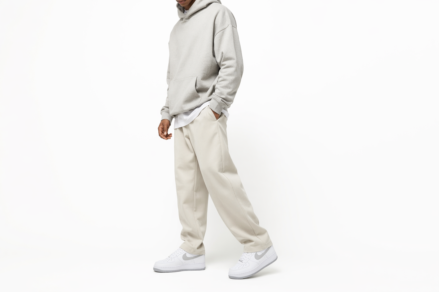 Order Nike Air Force 1 ''07 ''Bianco Grigio Fumo Chiaro'' FJ4146-100
