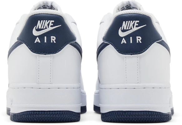Nike Air Force 1 '07 舒適運動 防滑輕便 低幫 板鞋 男款 白藍色 Details for Nike Air Force 1 '07 舒適運動 防滑輕便 低幫 板鞋 男款 白藍色