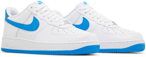 Nike Air Force 1 Low 耐磨防滑 低幫 板鞋 男款 白藍 Cheap Nike Air Force 1 Low 耐磨防滑 低幫 板鞋 男款 白藍