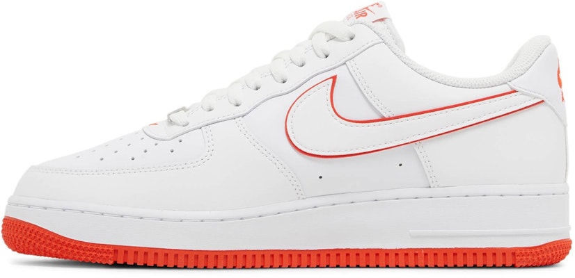 Nike Air Force 1 '07 'White Picante Red' DV0788-102 Lookbook Nike Air Force 1 '07 'White Picante Red' DV0788-102