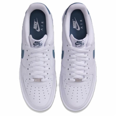Nike Air Force 1 '07 'White Smokey Blue' FJ4146-114 Shop Nike Air Force 1 '07 'White Smokey Blue' FJ4146-114