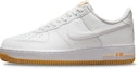Buy Nike Air Force 1 '07 'Putih University Gold Gum' DZ4512-100