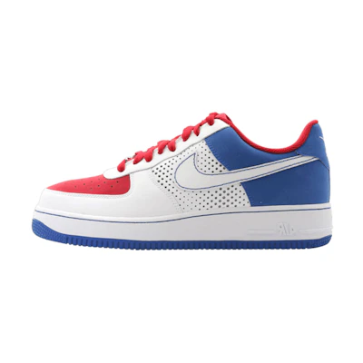 Nike Air Force 1 '07 'White Varsity Royal Red'