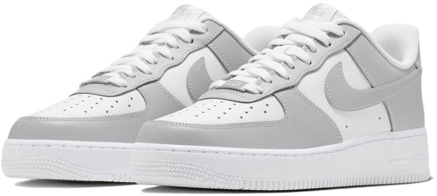 Nike Air Force 1 '07 'Wolf Grey White' Lelaki/Boneka Kasut Kelabu dan Putih FD9763-101 Lookbook Nike Air Force 1 '07 'Wolf Grey White' Lelaki/Boneka Kasut Kelabu dan Putih FD9763-101