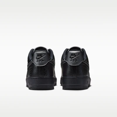 Nike Air Force 1 ''07 Zwart/Metallic Donkergrijs IV6306-010 Details for Nike Air Force 1 ''07 Zwart/Metallic Donkergrijs IV6306-010