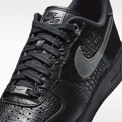 Sizing Nike Air Force 1 ''07 Zwart/Metallic Donkergrijs IV6306-010
