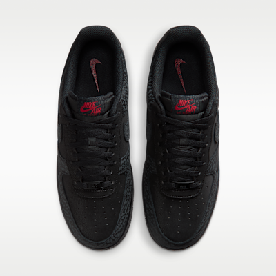 Shop Nike Air Force 1 ''07 黑/暗紅/暗煙灰/黑 IV4451-010