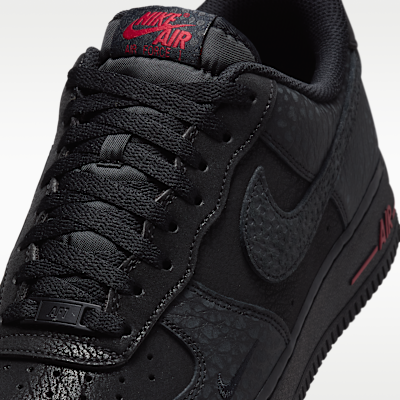 Sizing Nike Air Force 1 ''07 黑/暗紅/暗煙灰/黑 IV4451-010