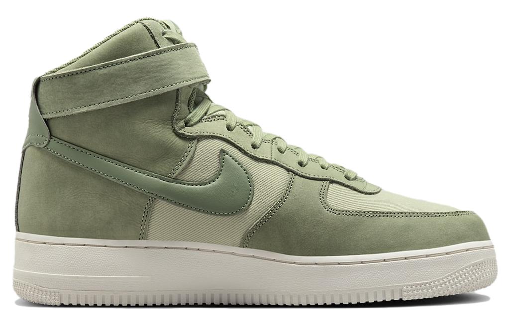 Nike air force 1 green suede high top best sale