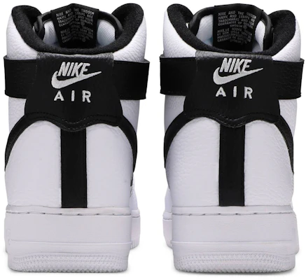 Nike Air Force 1 '07 Tinggi 'Putih Hitam' CT2303-100 Details for Nike Air Force 1 '07 Tinggi 'Putih Hitam' CT2303-100