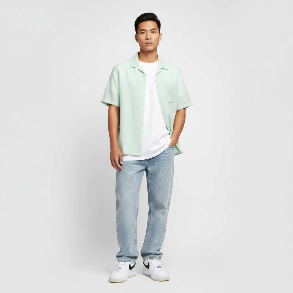 Lookbook Nike Air Force 1 '07 LE 'Selamat Bermain' DO2333-101