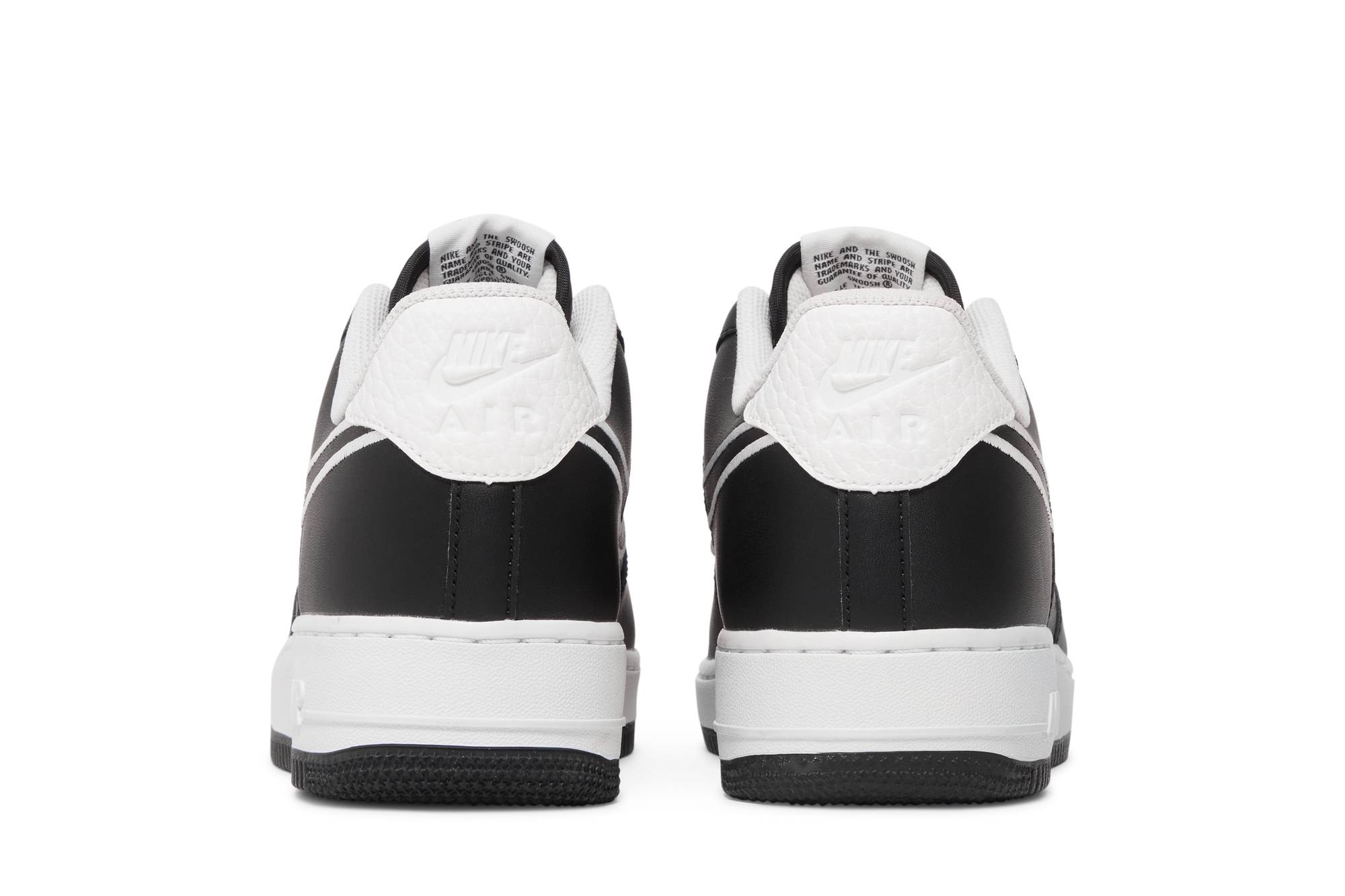 Details for 耐吉 Air Force 1 Low 07 耐磨防滑 低筒休閒板鞋 黑白色