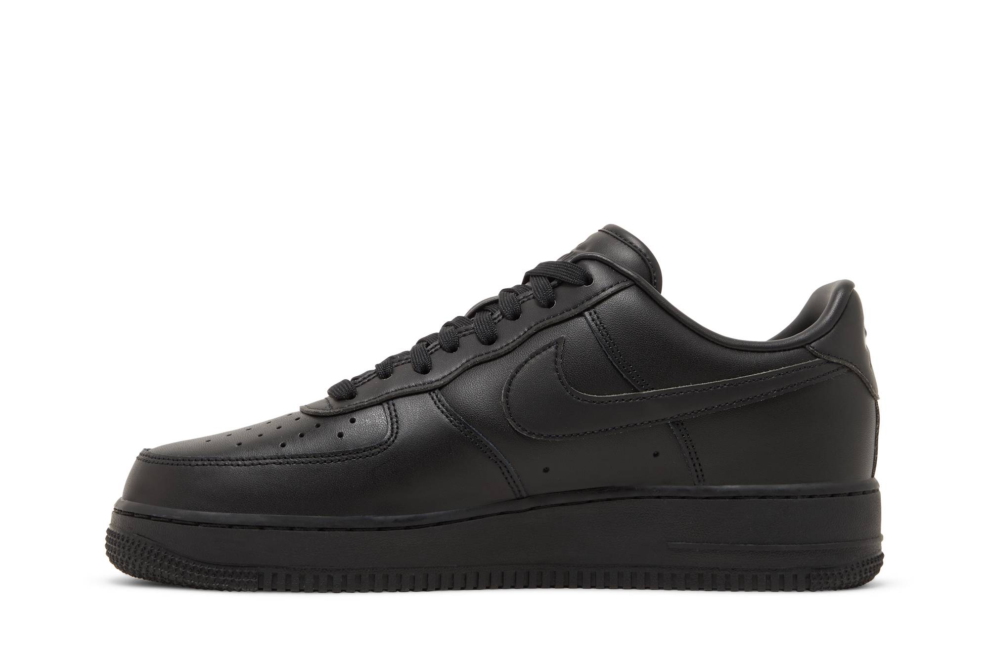 Lookbook Nike Air Force 1 '07 Low 'Fresh/Triple Black' Hitam Legenda DM0211-001