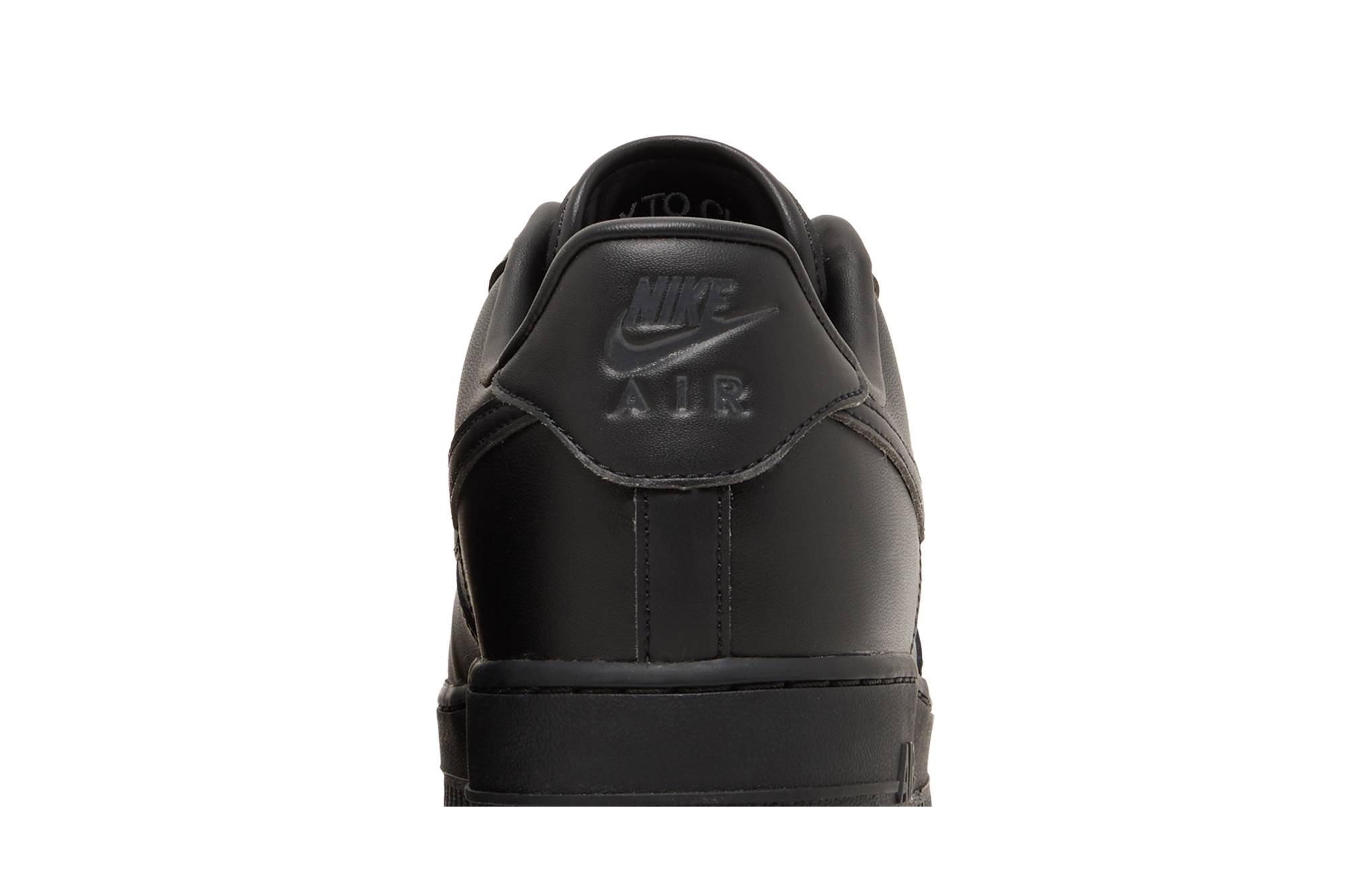 Sizing Nike Air Force 1 '07 Low 'Fresh/Triple Black' Hitam Legenda DM0211-001