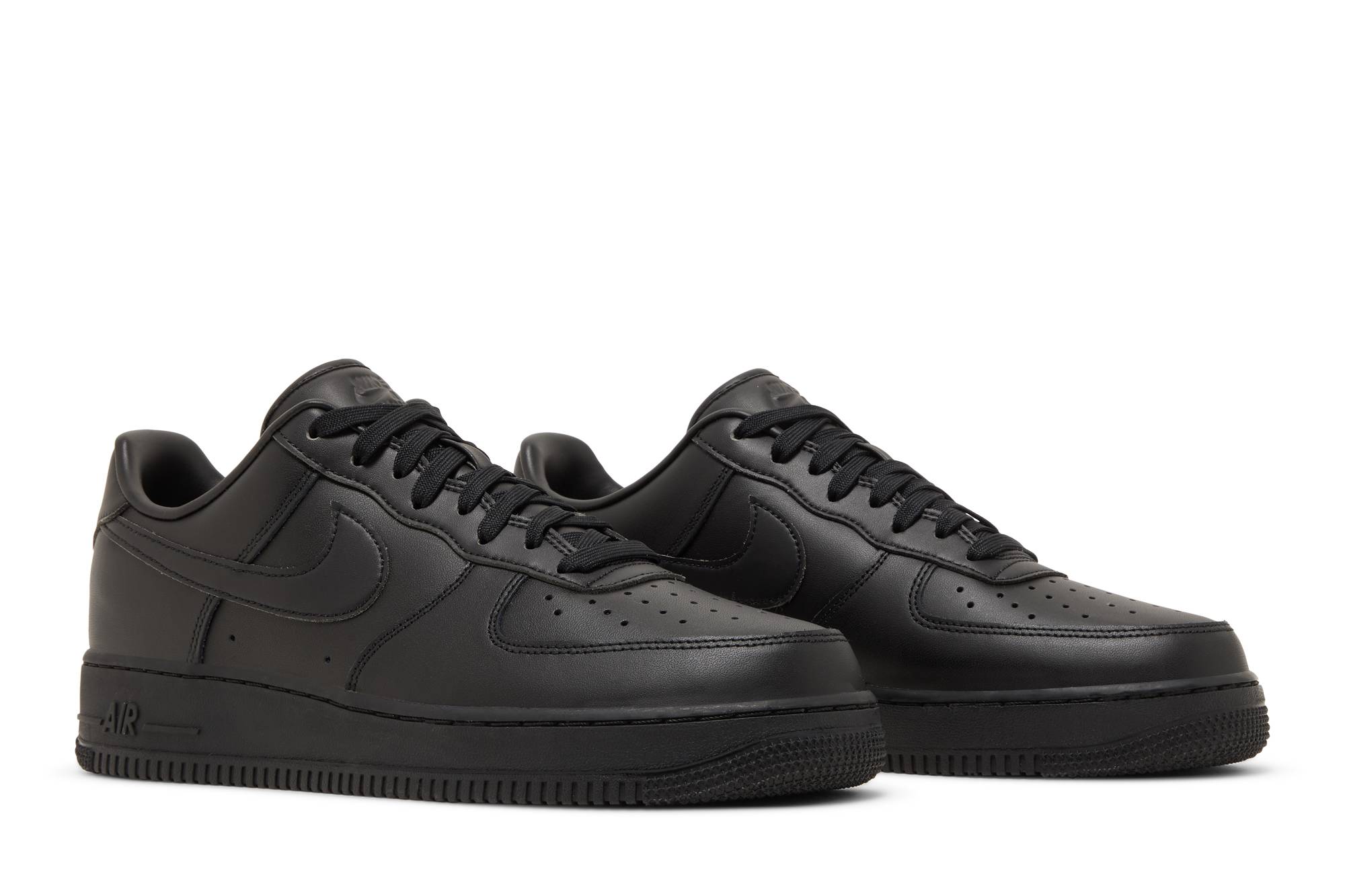 Cheap Nike Air Force 1 '07 Low 'Fresh/Triple Black' Hitam Legenda DM0211-001