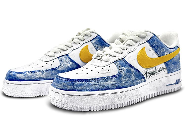 Nike Air Force 1 '07 Low 'Stephen Blue Vintage' 圖 3
