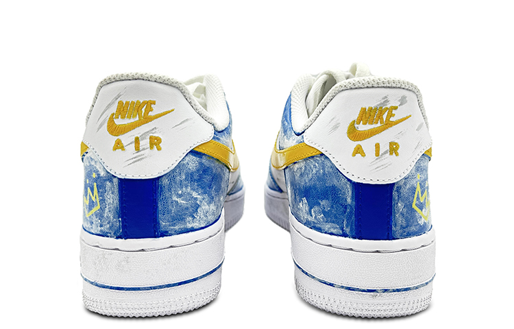 Nike Air Force 1 '07 Low 'Stephen Blue Vintage' 圖 4