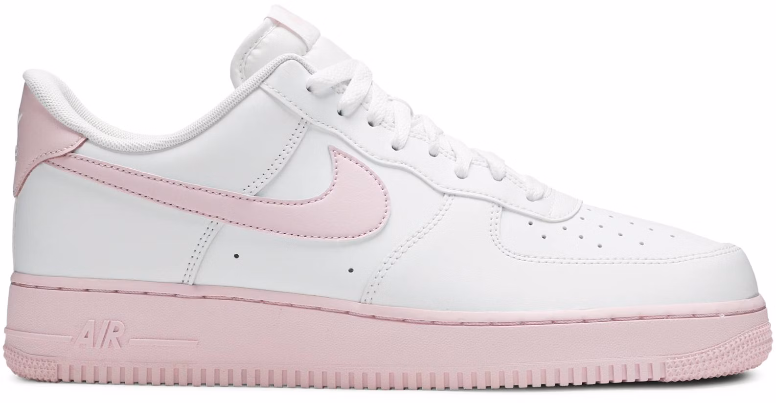 Air force 2025 ones pink bottom
