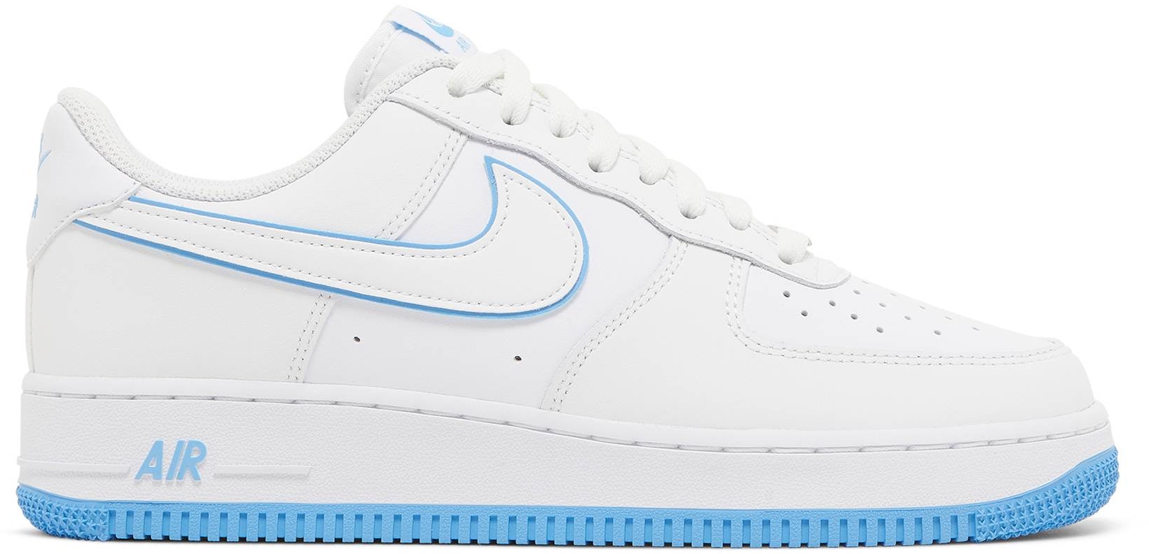 Nike air force 1 2025 low white university blue