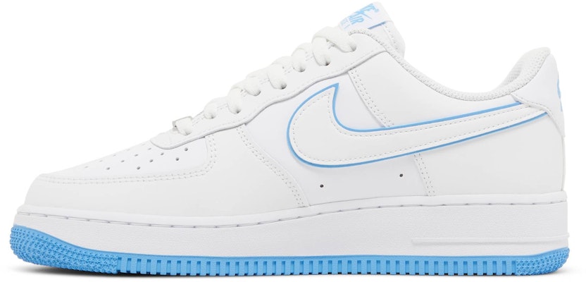 Nike Air Force 1 07 Low White University Blue Sole DV0788 101