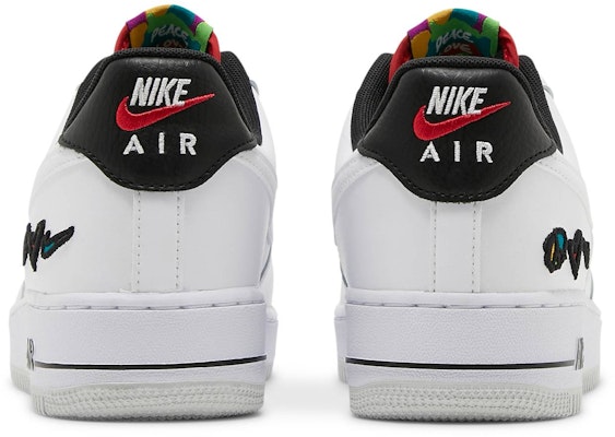 나이키 에어 포스 1 '07 LV8 3 '피스 러브 나이키' DM8148-100 Details for 나이키 에어 포스 1 '07 LV8 3 '피스 러브 나이키' DM8148-100