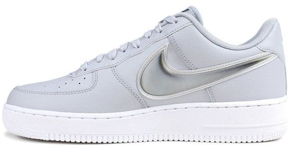 耐吉空軍一號低幫灰白銀款男鞋 Buy 耐吉空軍一號低幫灰白銀款男鞋
