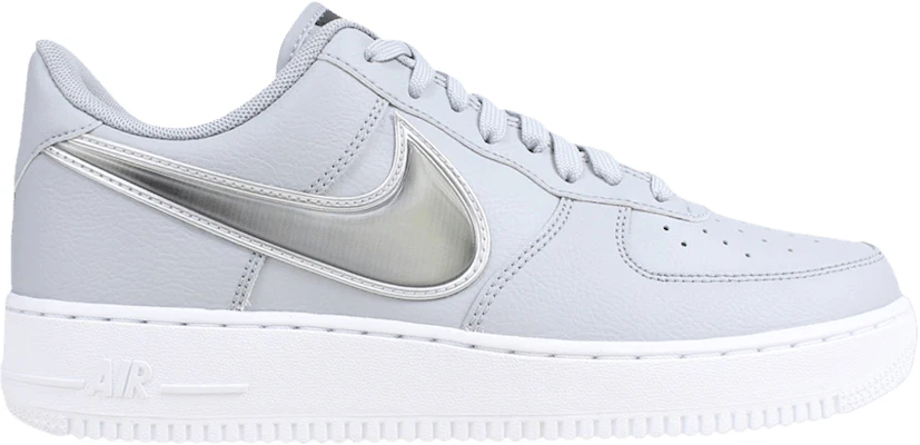 Nike Air Force 1 07 LV8 3 Wolf Grey Obsidian AO2441 002