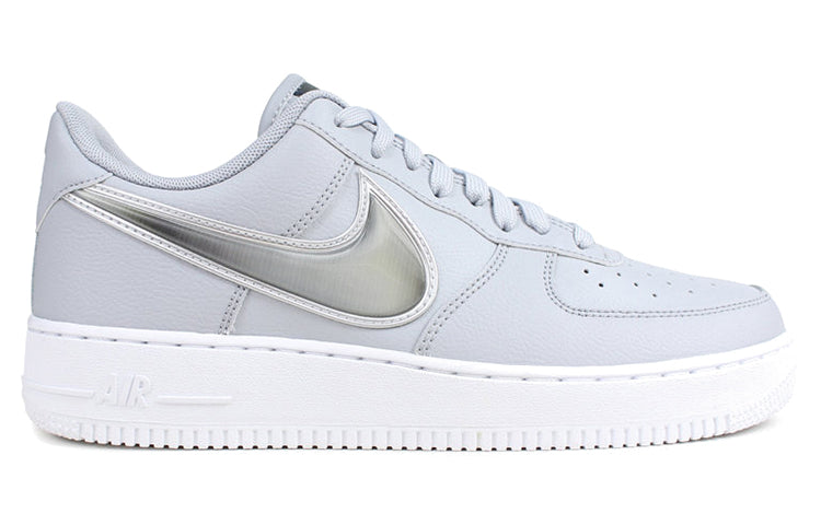 Lookbook Nike Air Force 1 ''07 LV8 3 ''Wolf Grey Obsidian'' Grijs Blauw Sneakers AO2441-002