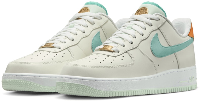 Nike Air Force 1 圓頭舒適 耐磨透氣 低筒 球鞋 男款 米綠 Order Nike Air Force 1 圓頭舒適 耐磨透氣 低筒 球鞋 男款 米綠