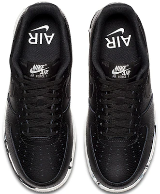 Nike Air Force 1 '07 LV8 'Black Marble' AJ9507-001 Lookbook Nike Air Force 1 '07 LV8 'Black Marble' AJ9507-001