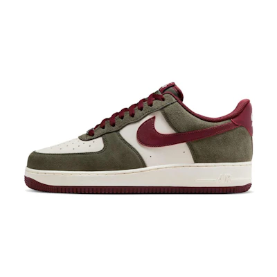 Nike Air Force 1 '07 LV8 'Cargo Khaki Dark Team Red'