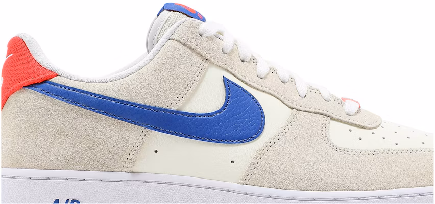 Nike Air Force 1 07 LV8 Coconut Milk Hyper Royal DM8314 100