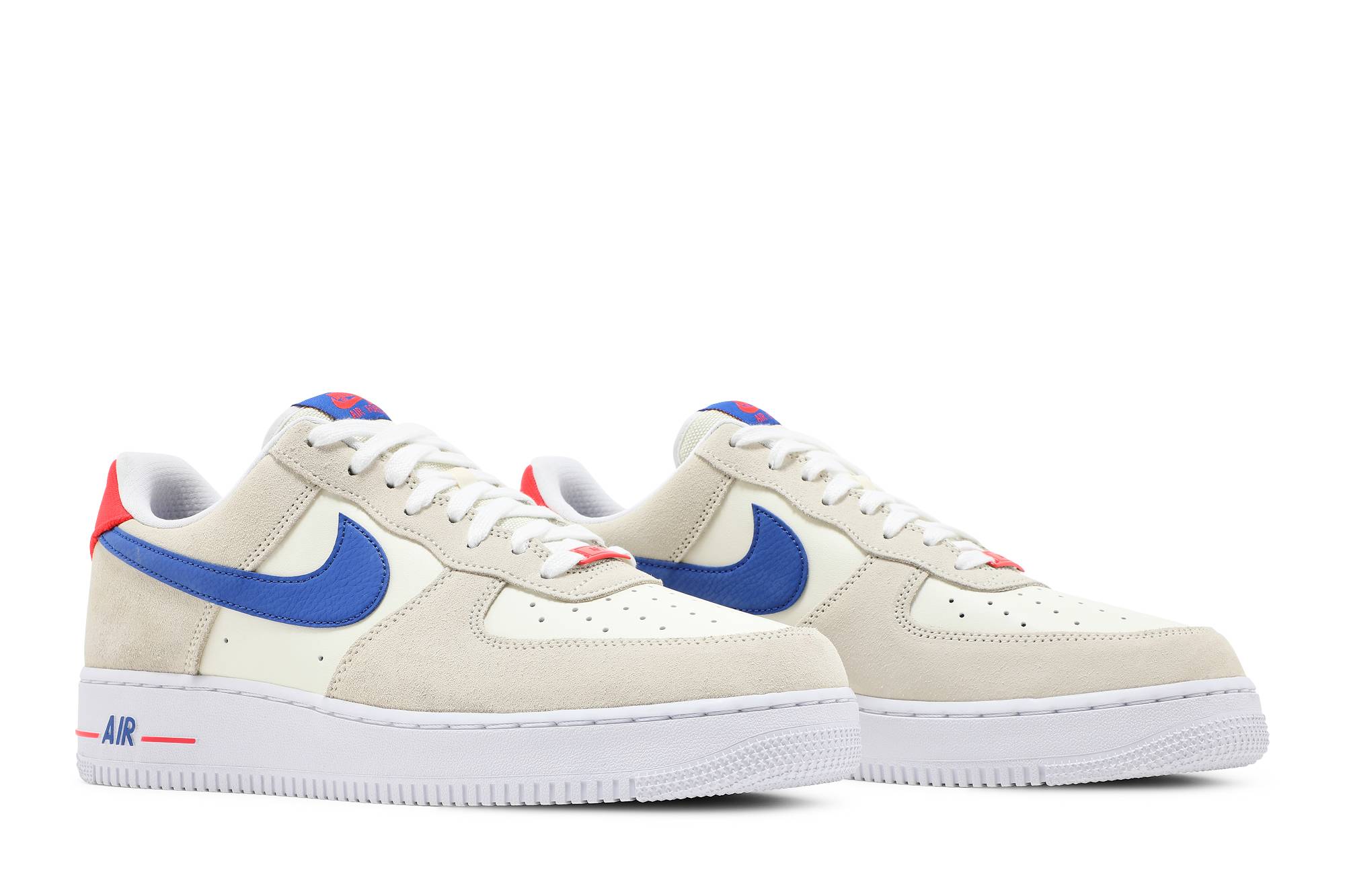 Nike Air Force 1 '07 LV8 'Coconut Milk Hyper Royal' 圖 8