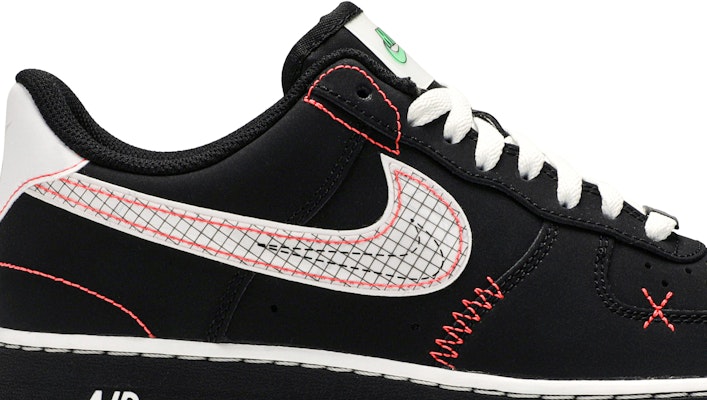나이키 에어포스 1 '07 LV8 '크림슨 노출 스티칭' CU6646-001 Order 나이키 에어포스 1 '07 LV8 '크림슨 노출 스티칭' CU6646-001