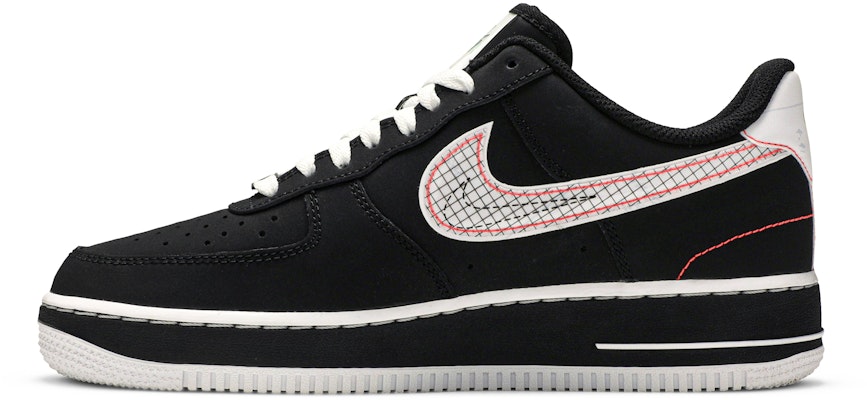 나이키 에어포스 1 '07 LV8 '크림슨 노출 스티칭' CU6646-001 Lookbook 나이키 에어포스 1 '07 LV8 '크림슨 노출 스티칭' CU6646-001